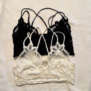 Lace bralette set